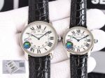 Ronde De Cartier 36mm for Large 29.5mm for Small Swiss Quartz Movement Watch